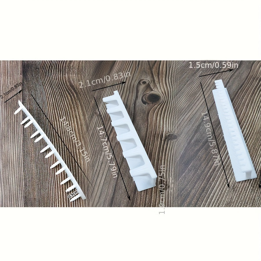 Conjunto de organizador de joyas de pared de 3 piezas con ganchos magnéticos para almacenamiento multiusos