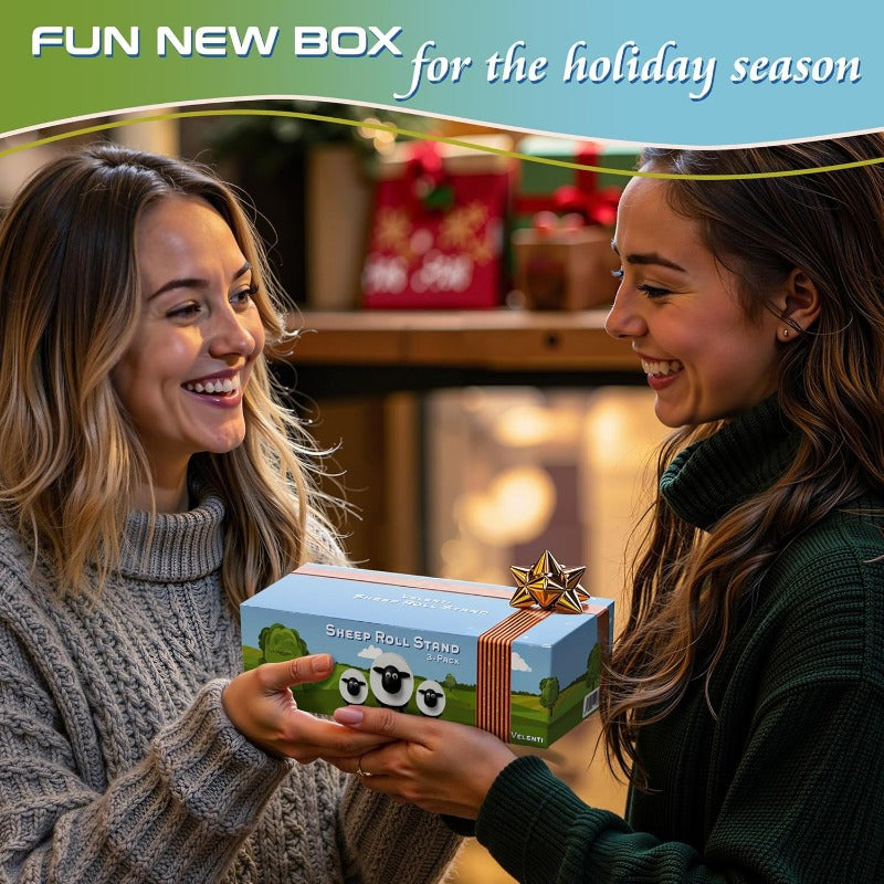 Cute Sheep Toilet Paper Holder for Bathroom Decor