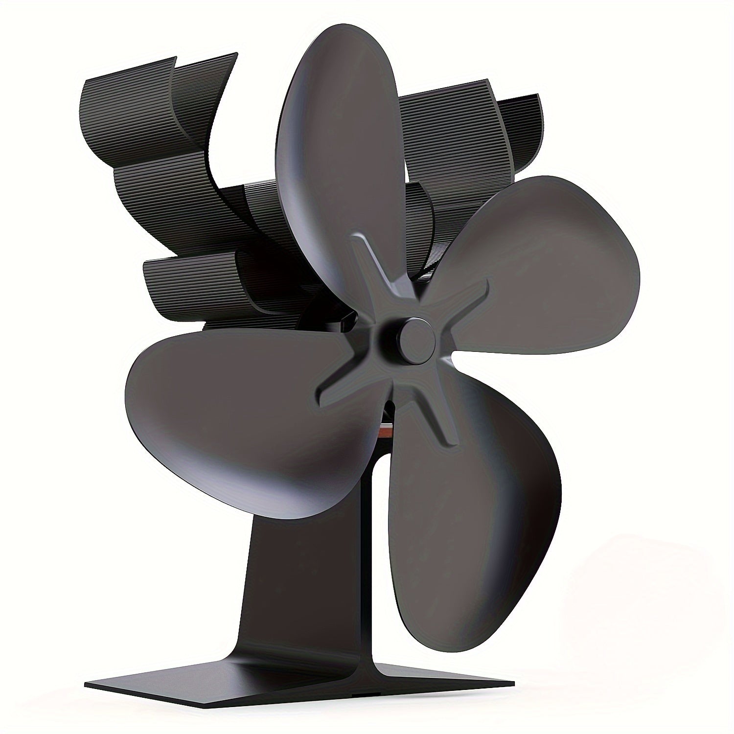 Deer Shaped Fireplace Fan Wood Stove Thermoelectric No Electricity Needed Camping Gift