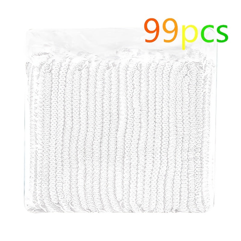 Bir martalik soch tarmog'i paketlari 30, 50 yoki 99 ta, to'rva bo'lmagan, cho'ziladigan, latekssiz, aromatsiz