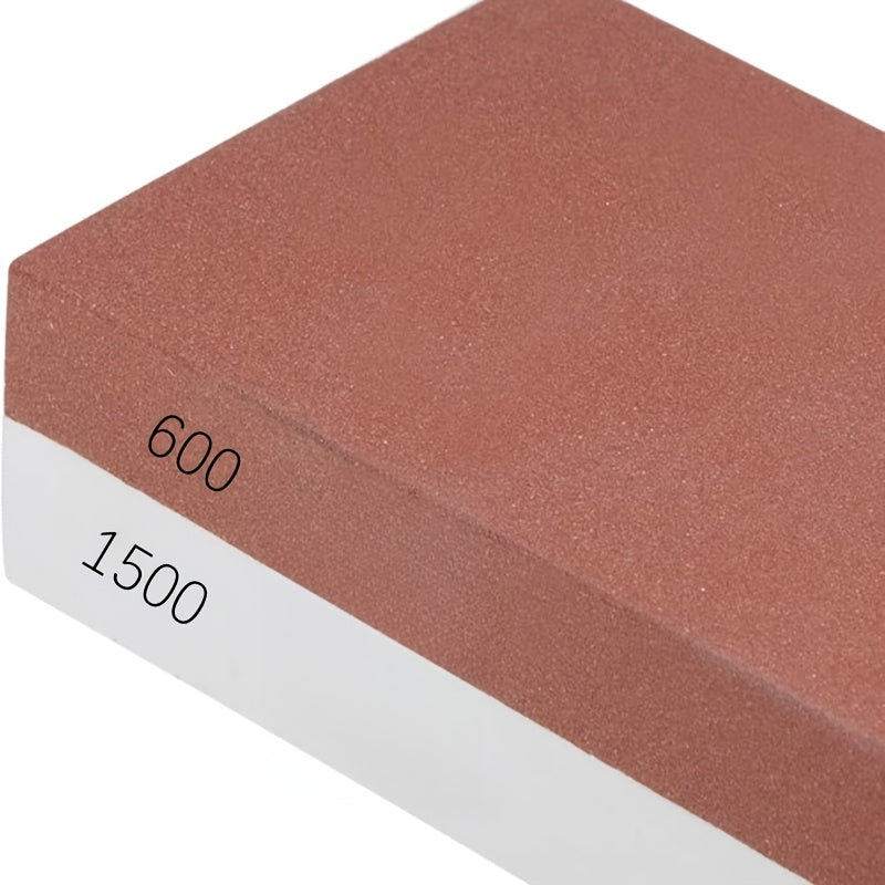 600/1500 zımpara toshidan foydalanib, pichoqni osonlik bilan o'tkirlang, barqarorlik uchun silikon asos bilan ta'minlangan.