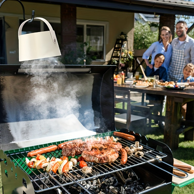 Stol usti range hood, portativ issiq qozonli barbekyu tutqich, USB quvvat bilan ta'minlangan va olib tashlanadigan qopqoq bilan, ideal sovg'a.