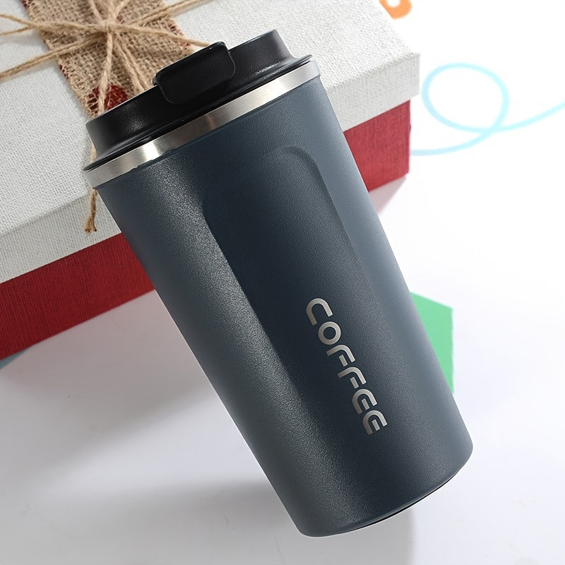 Double Layer Stainless Steel Vacuum Travel Mug 510ml Insulated Reusable Cup
