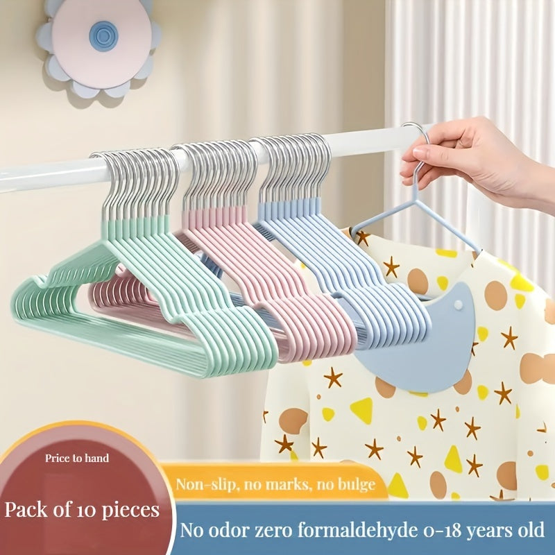 Baby Clothes Hangers Set of 20-30 Durable Anti-Slip Storage Racks for Closet Bathroom Bedroom