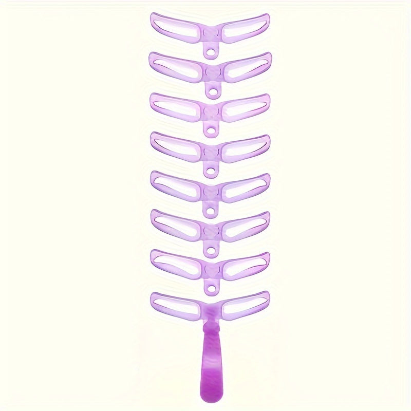 Beauty Tool Kit for Brows and Lashes Hypoallergenic Eyelash Curler and Eyebrow Shaping Template