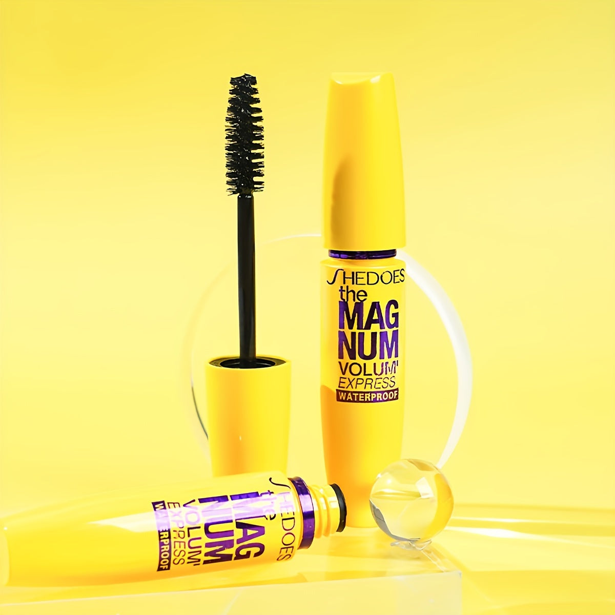 Waterproof Mascara Long Lasting Curling Thickening for Daily or Studio Makeup