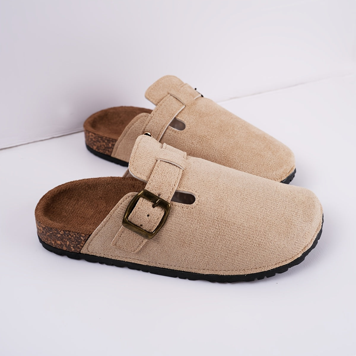 Men's & Women's Slip-On Casual Shoes - Brown Lightweight Breathable Fabric