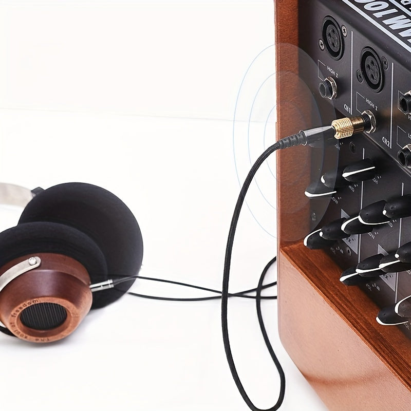 Stereo Audio Adapter 3.5mm Male to 6.35mm Female and 6.35mm Male to 3.5mm Female Gold Plated