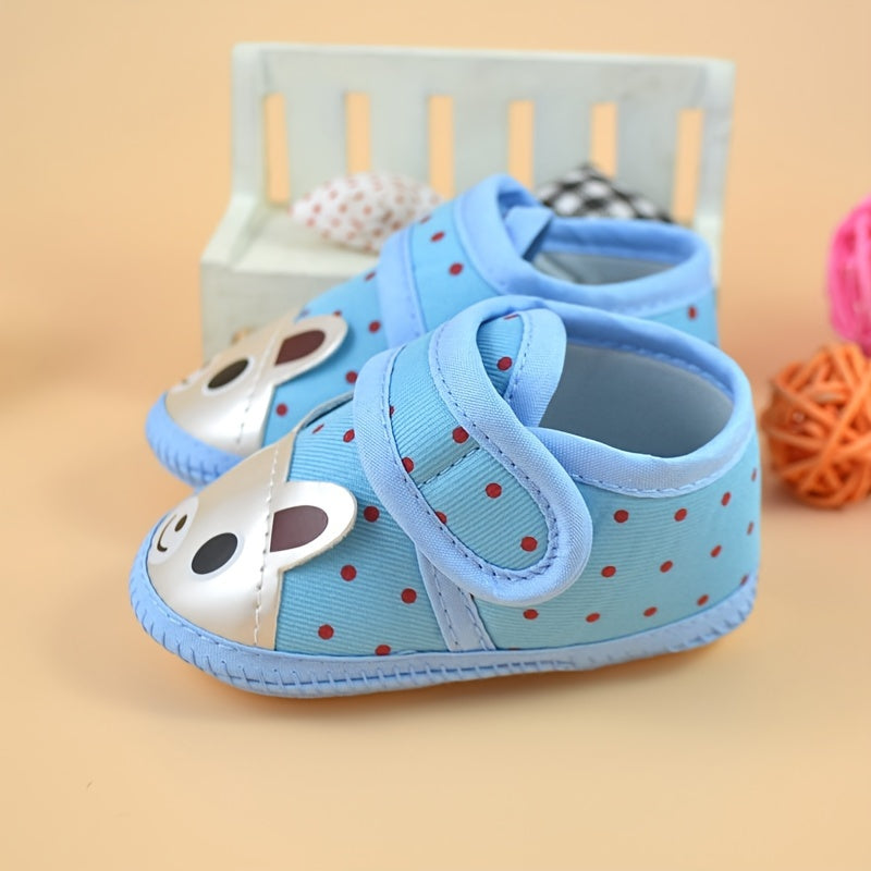 Kichkina erkaklar uchun multfilm krossovkalar, engil, sirg‘alishga qarshi mato, ichki va tashqi foydalanish uchun, bahor va kuz