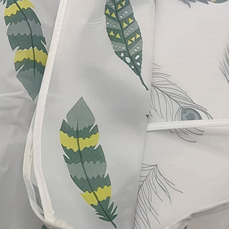 Semi-Transparent Waterproof Sun-Protective Washing Machine Cover for Front Loaders