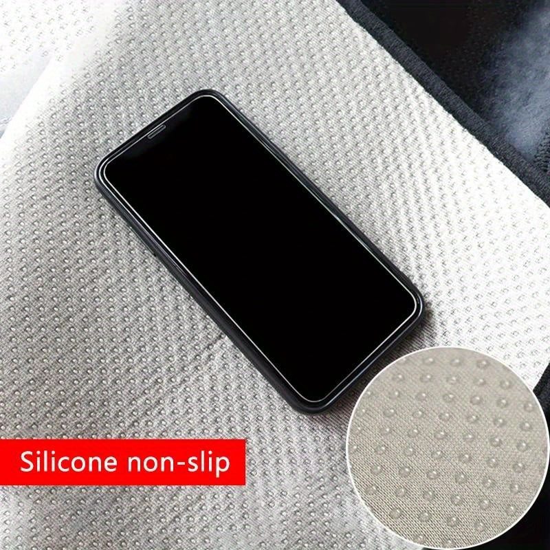 Dashboard Cover Mat for Car Interior Black Anti-Slip UV Protection