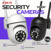1080P HD Wireless Security Camera with Full Color Night Vision Motion Detection Home Surveillance 2.4G Wi-Fi USB Powered