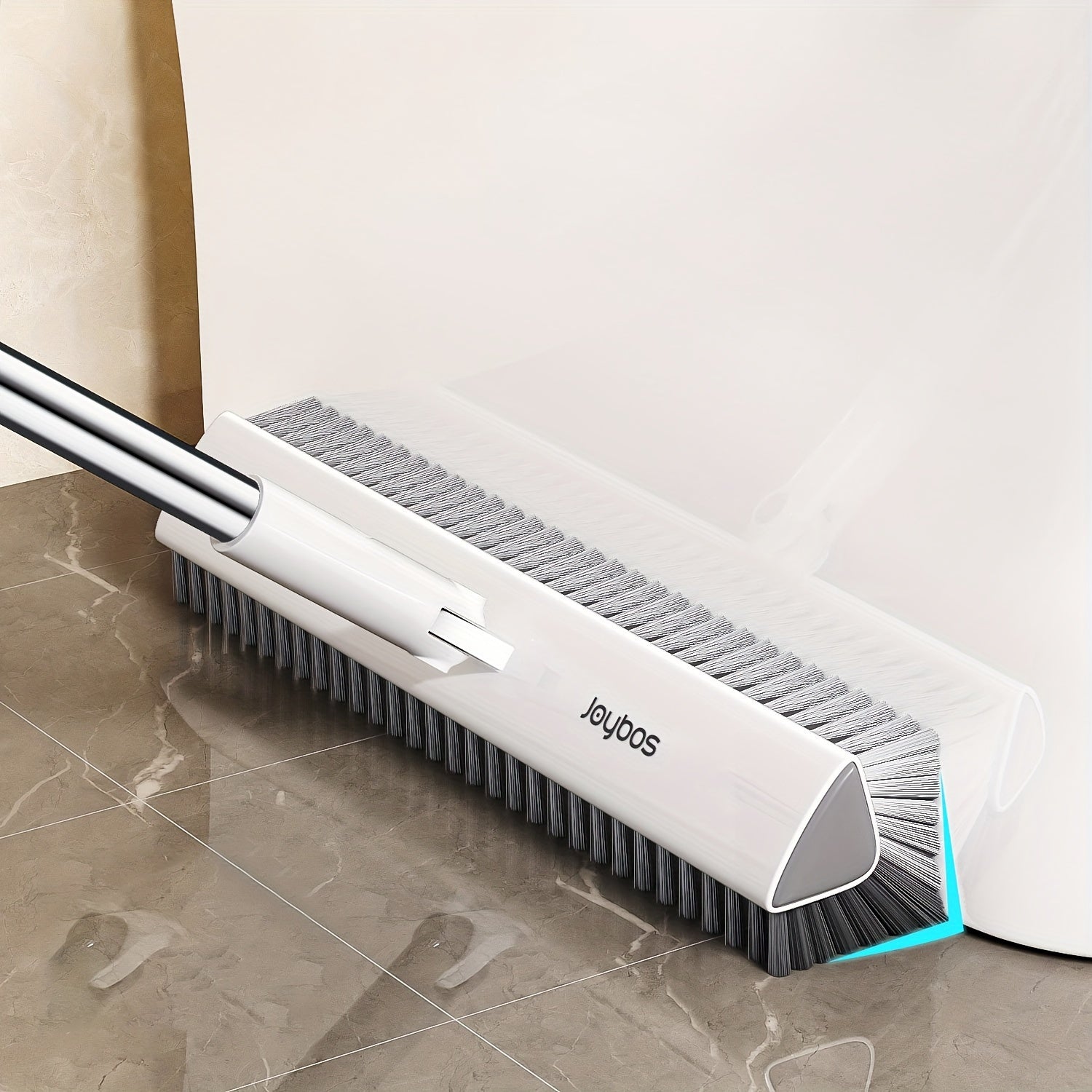2-in-1 Rotating Gap Cleaning Brush for Bathroom, Kitchen, Walls, Outdoor Surfaces