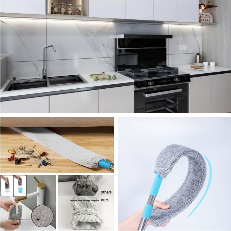 Kengaytiriladigan Duster cho'tkasi ko'p yuzali teleskopik tozalash asbobi mebel va avtomobil uchun