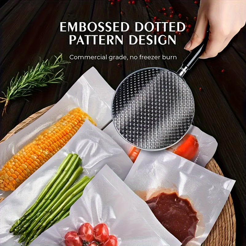 Vacuum Food Storage Bags with Patterned Design Factory Direct Sale
