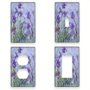 Monet Iris san'at bosma yoritgich qopqog'i ichki/tashqi foydalanish uchun, yotoqxona yoki oshxonada oson o'rnatiladi.