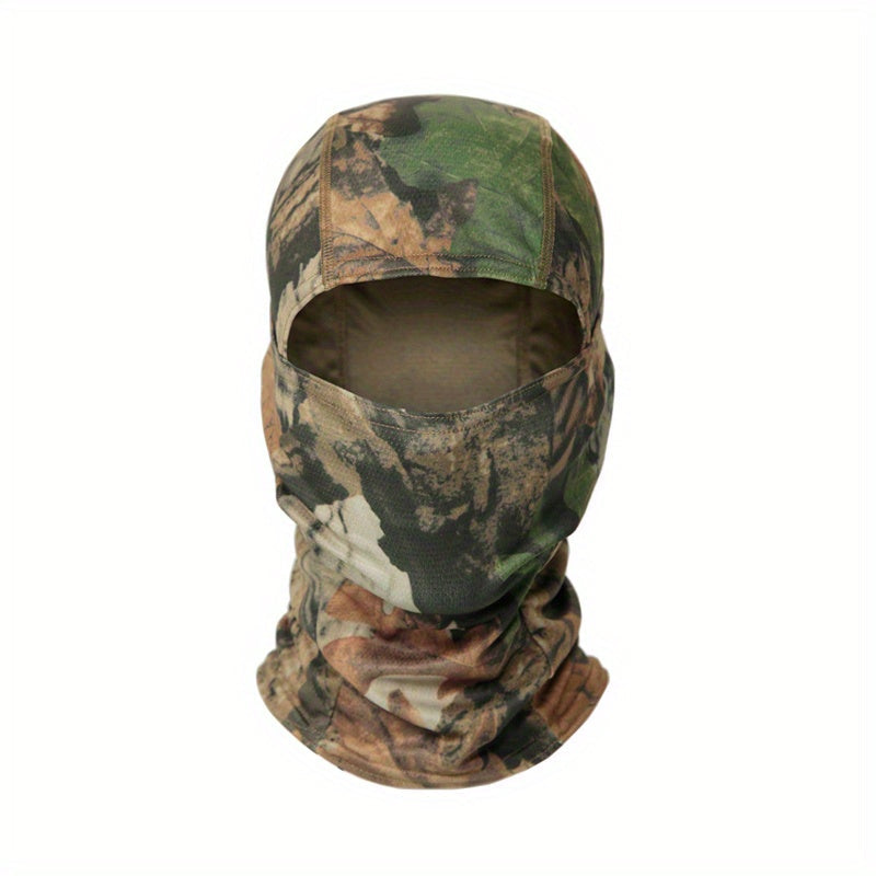 Adjustable Windproof UV Protection Hood with Balaclava Face Mask for Outdoor Use