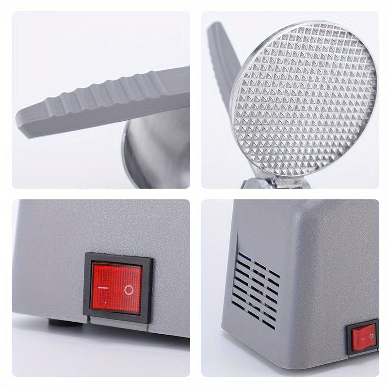 Elektr ice shaver, muz paddlesi bilan, zanglamaydigan po'latdan yasalgan qor konus mashinasi, ochiq kulrang, uy va tijorat foydalanishi uchun mos. Zamonaviy oshxona qurilmasi, bardoshli konstruktsiya bilan, har biri 68.04 KG