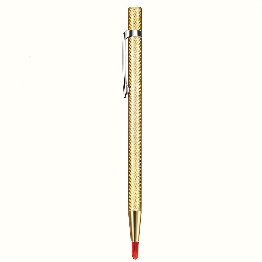 Two Piece Diamond Carbide Scriber Pen for Metalworking Woodworking Glass Tile