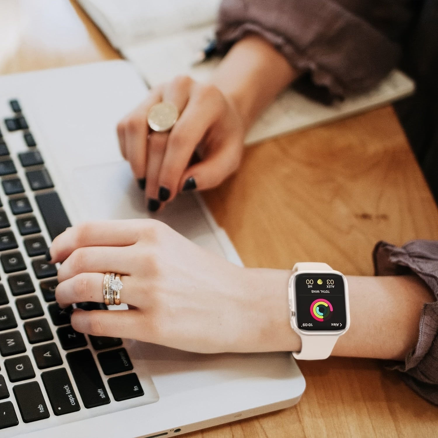 TPU Screen Protector Case for Apple Watch Series 10 9 8 7 6 5 4 3 Shockproof Cover High Definition Touchscreen Compatible