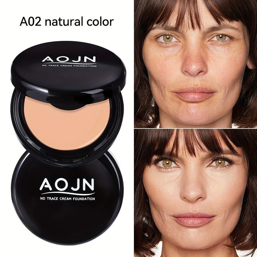 Polvo corrector de control de grasa de larga duración para todos los tonos de piel, acabado mate