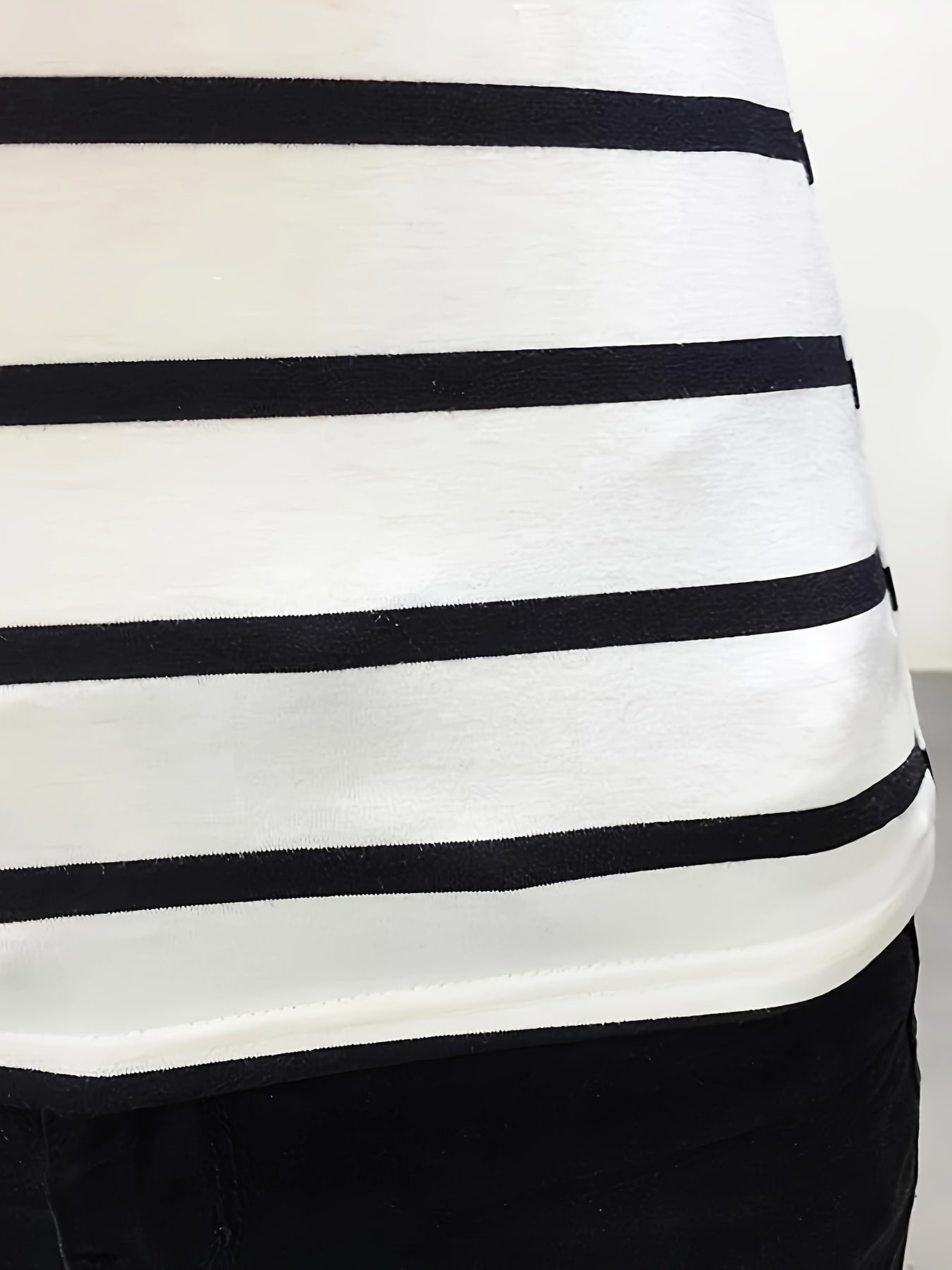 Women's Striped V Neck Long Sleeve T-Shirt Polyester Spring Fall Casual