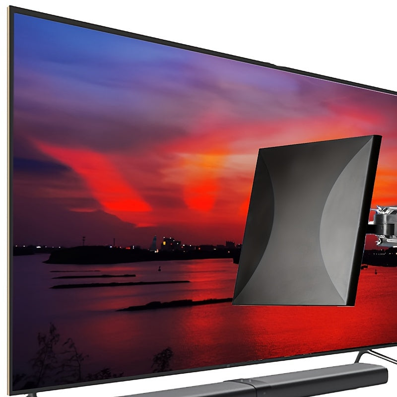 150+ mil masofaga ega, 4K/1080P qo‘llab-quvvatlaydigan va oson o‘rnatiladigan yuqori aniqlikdagi ochiq TV antennasi. Yuqori kuchlanishli amplifikatör va 10.06 metrli koaksial kabelni o‘z ichiga oladi.