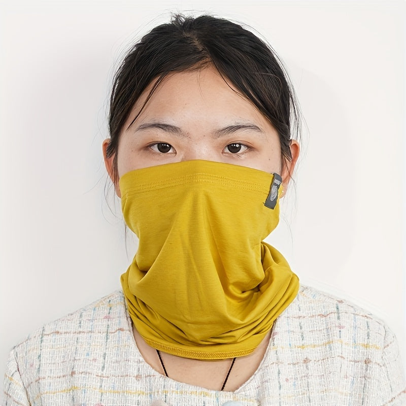 Merino Wool Neck Gaiter Breathable Sun Protection Quick-Drying Outdoor Accessories