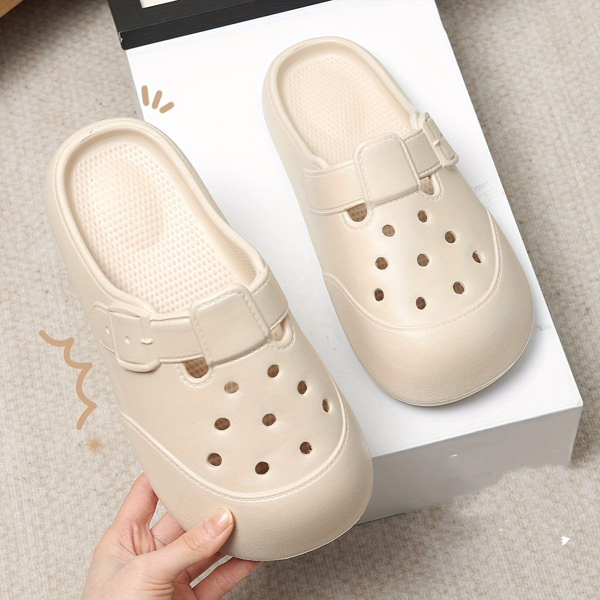 Women's Solid Color Casual Flat Shoes for Spring Summer Indoor Outdoor