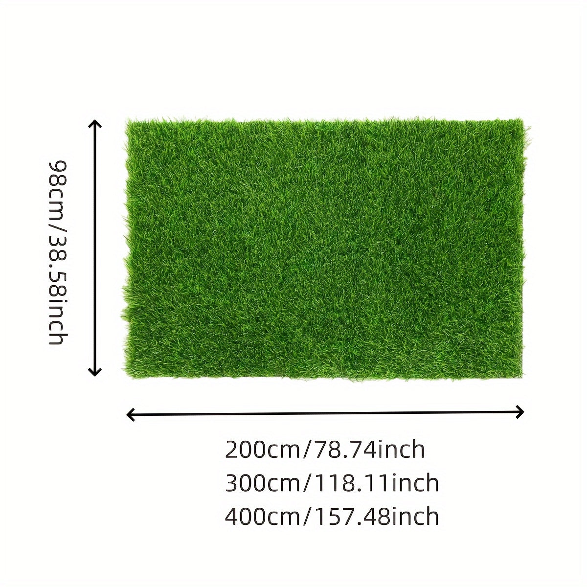 Artificial Grass for Lawn Decoration Playground Pet Training Outdoor Patio 78x38 Inches