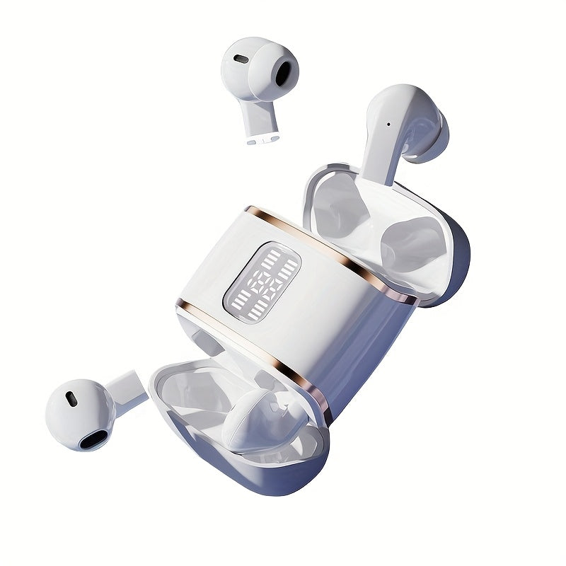 Сенянг True Wireless In-Ear игровые наушники с сенсорным управлением, HD вызовы, перезаряжаемая батарея для Android и iPhone, спортивные наушники, шумоподавление, умные наушники.