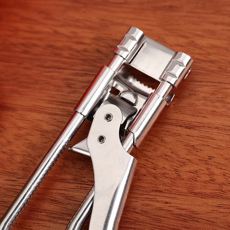 Adjustable Can Opener with Twist Cap, Non-Slip Bottle Opener for Kitchen and Camping