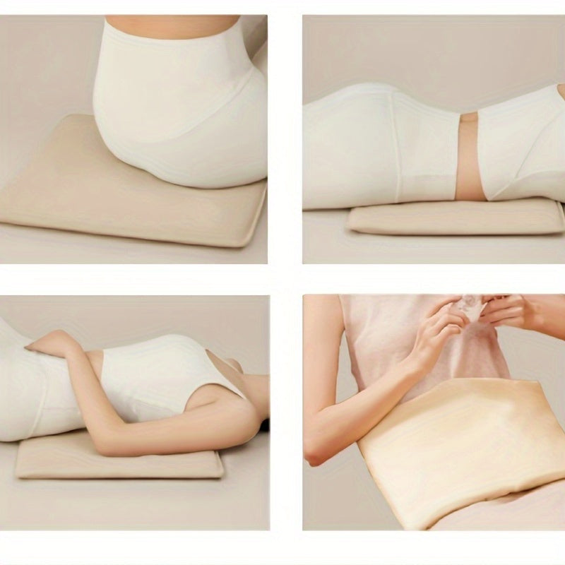 Складная нагревающаяся подушка из графена, серая Oxford, портативная для путешествий, офиса, на открытом воздухе