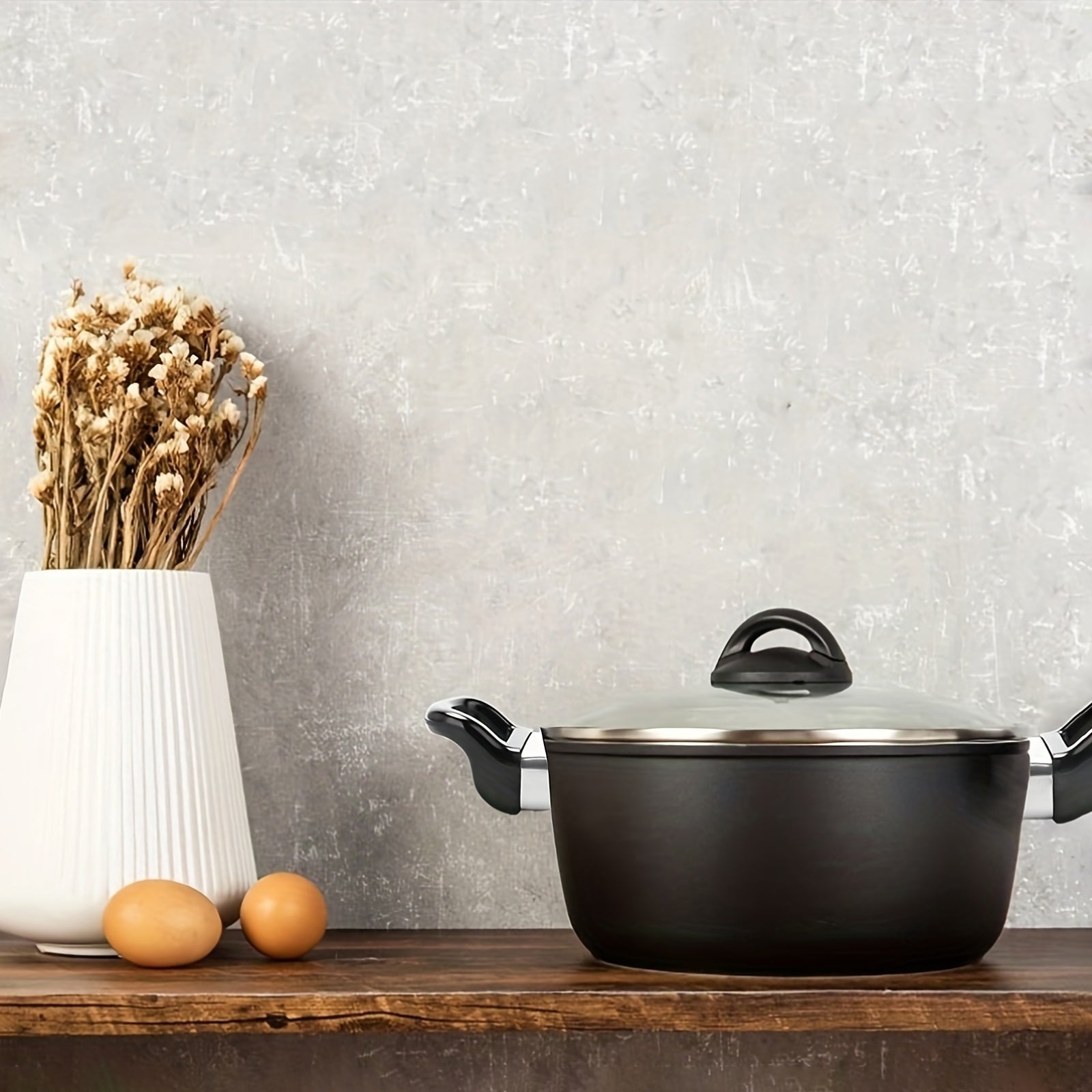 Ручка для кухонной кастрюли с регулируемым дизайном - совместима с кастрюлями и сковородами с одним или двумя отверстиями