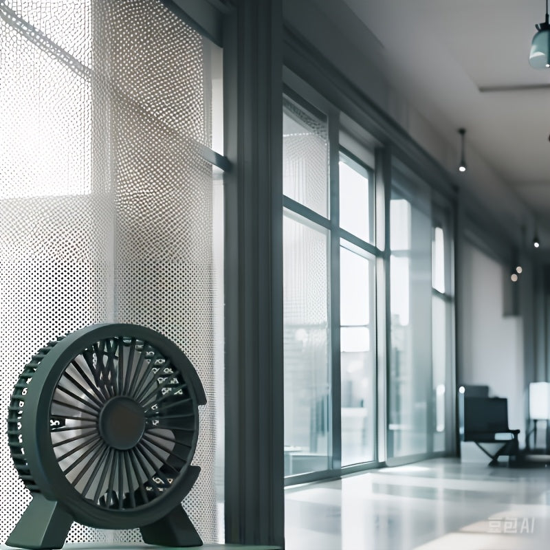 Ventilador USB para oficina en casa silencioso portátil de plástico sin batería
