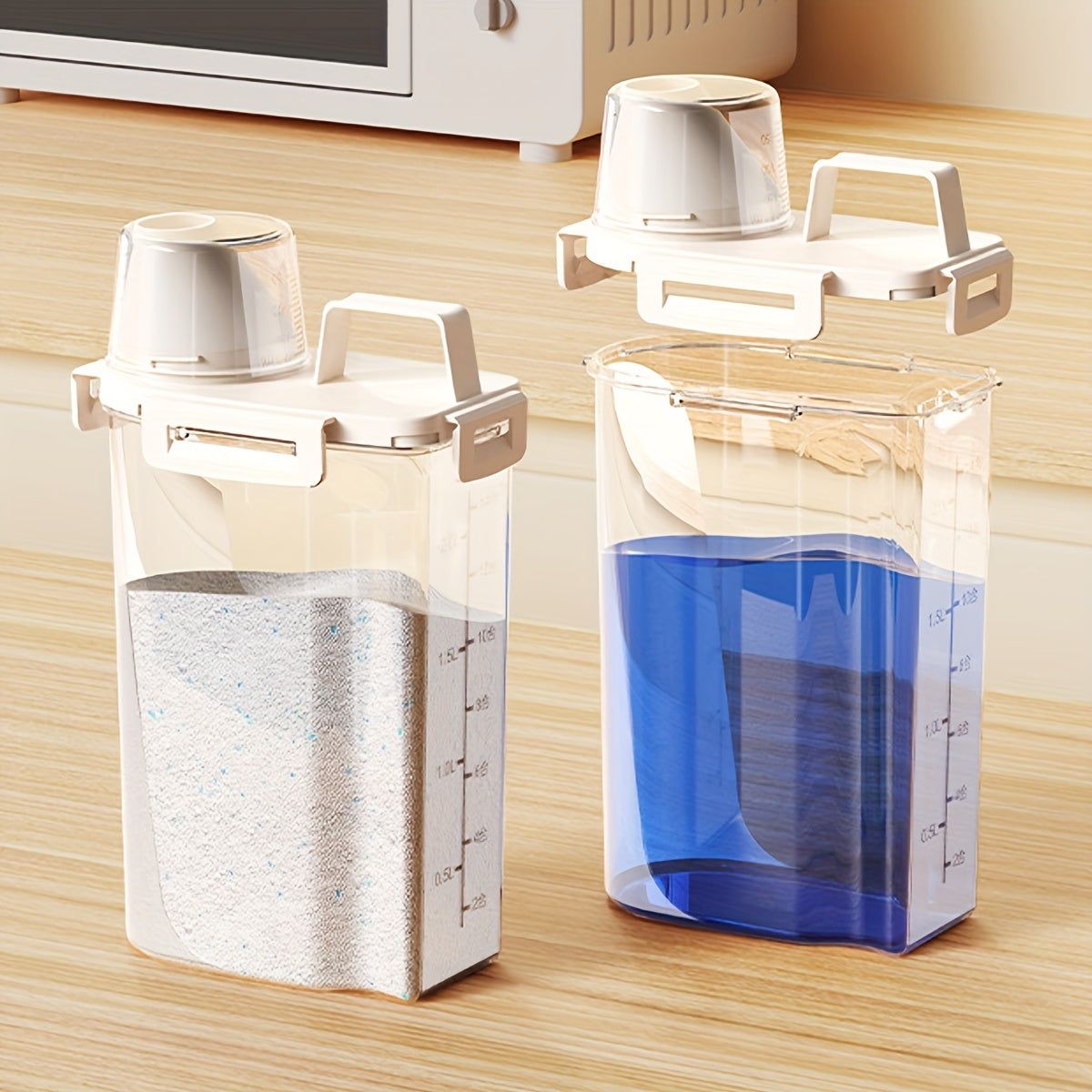 Plastic Storage Bucket 1-10L for Laundry Detergent Enzyme-Free