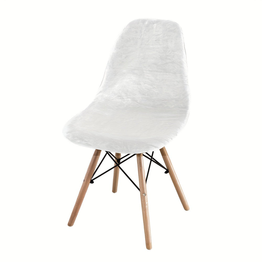 Velvet Stretch Chair Slipcover for Living Room Bedroom Office Home Decor
