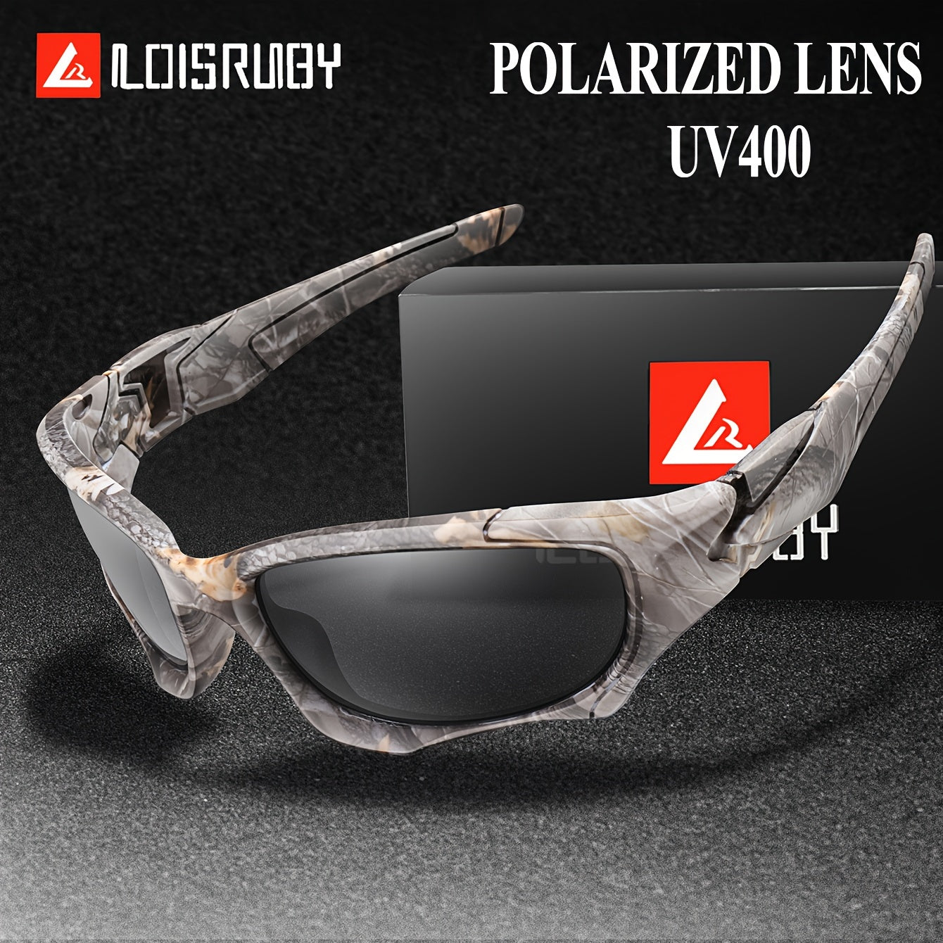 Polarized Sports Glasses Mirror Lens for Running Fishing Hiking Protection