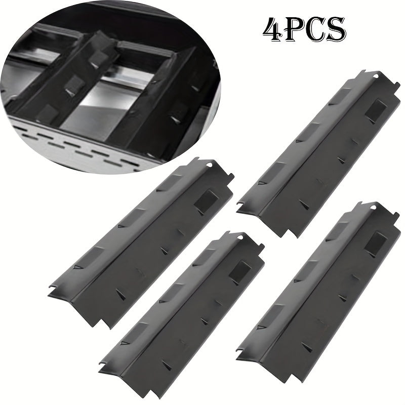 14 5/8 Inch Grill Heat Shields Replacement Set for Charbroil Gas Grills 4 Pieces
