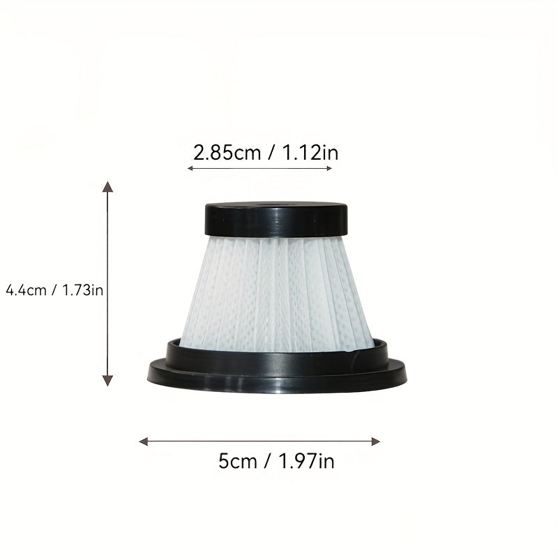 5 ta yuvilishi mumkin bo'lgan filtr kartridjlari portativ simsiz qo'lda changyutgichlar uchun