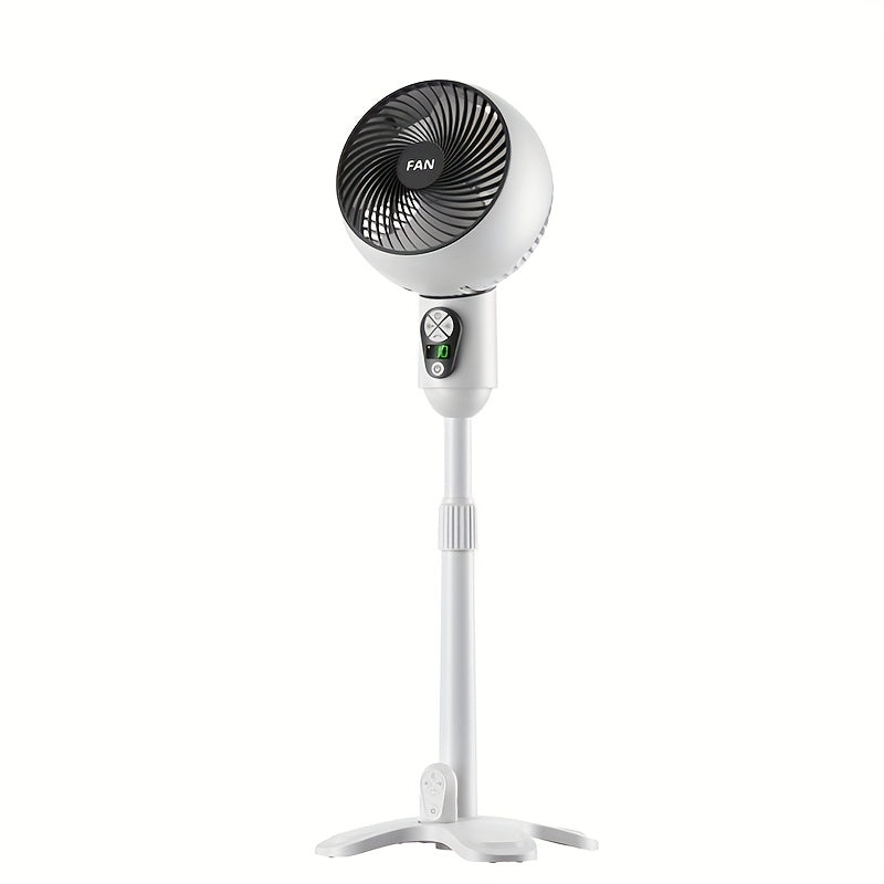 Table Fan with Remote Control Oscillation USB Power 10 Speeds Timer