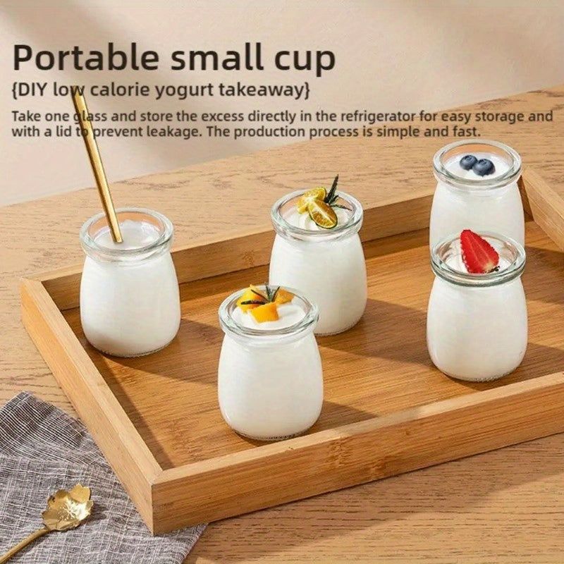 1.2L Electric Yogurt Maker with Probiotic Function LED Display Timer White