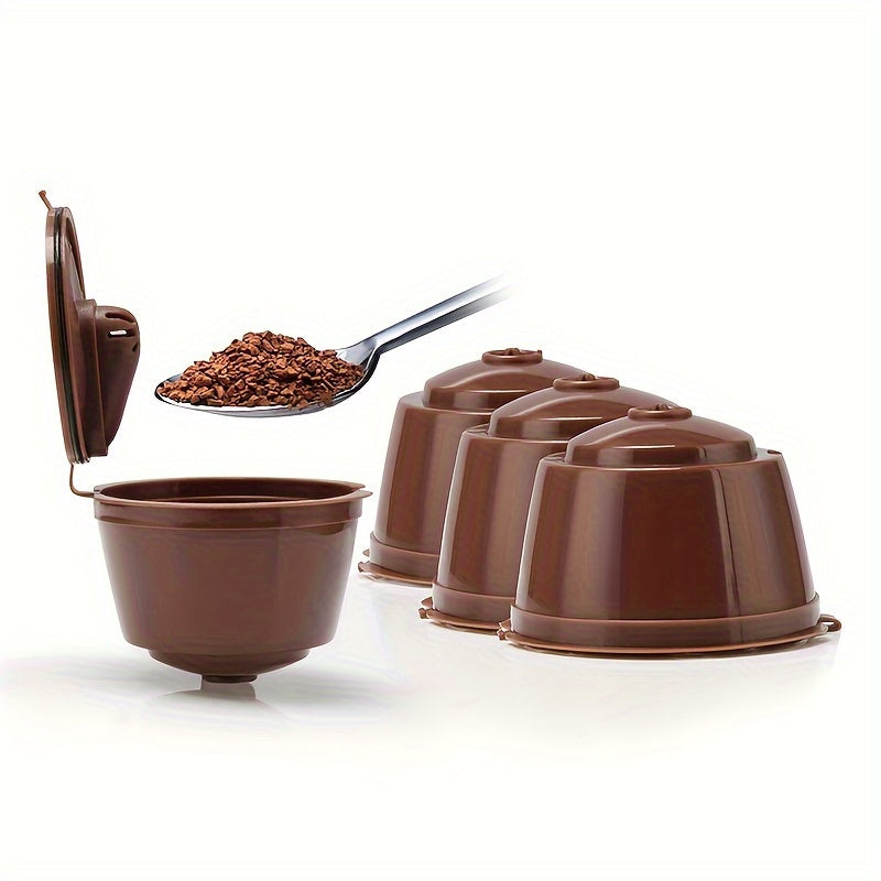 Set of 5 Coffee Pod Filters for Dolce Gusto Machines, Durable Plastic