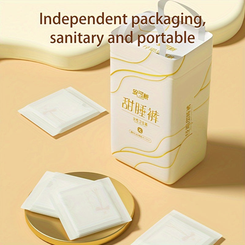 Oversized Sanitary Napkins with Red Bean Core and Breathable Menstrual Safety Pants Disposable Underwear