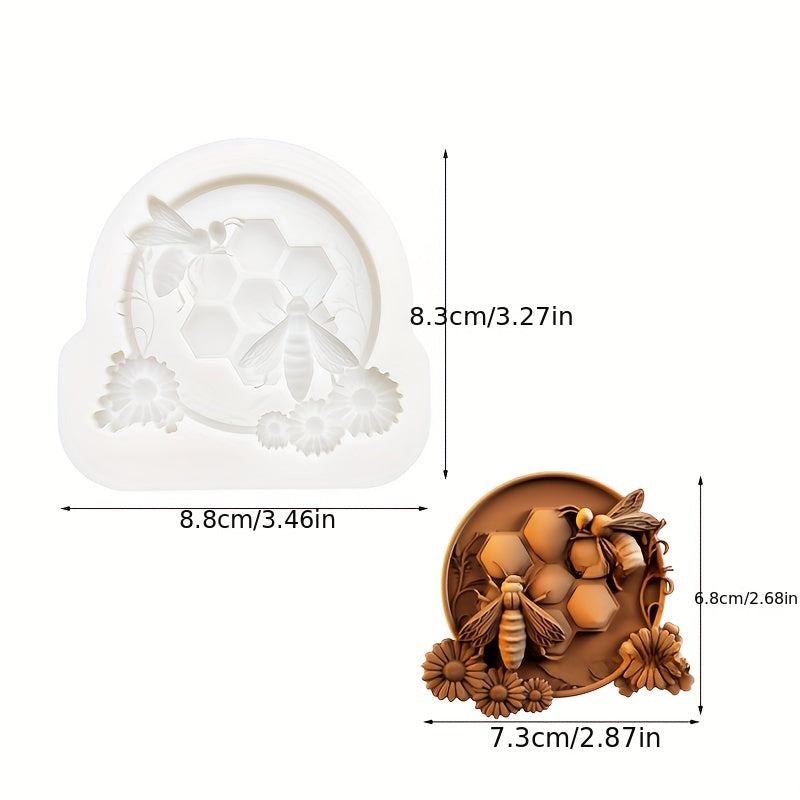 Silicone Mold for 3D Fondant Pudding Chocolate Candy Ice Cubes Baking Tools