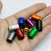 Universal Valve Cap Set for Cars Metal Tire Valve Covers Black 4 Pack