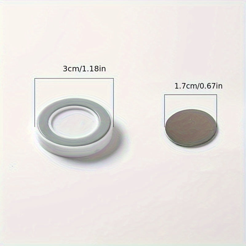 Juego de soportes para control remoto de pared para TV y aire acondicionado, fácil de instalar