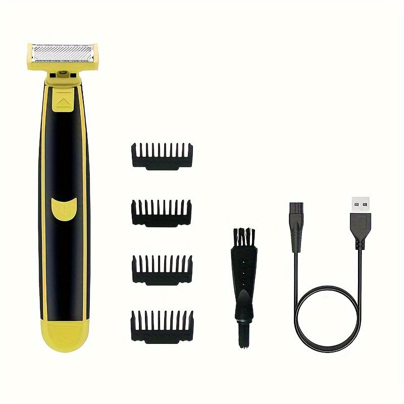 Portable Electric Shaver for Men & Women USB Rechargeable Wet Dry Use 600mAh Battery