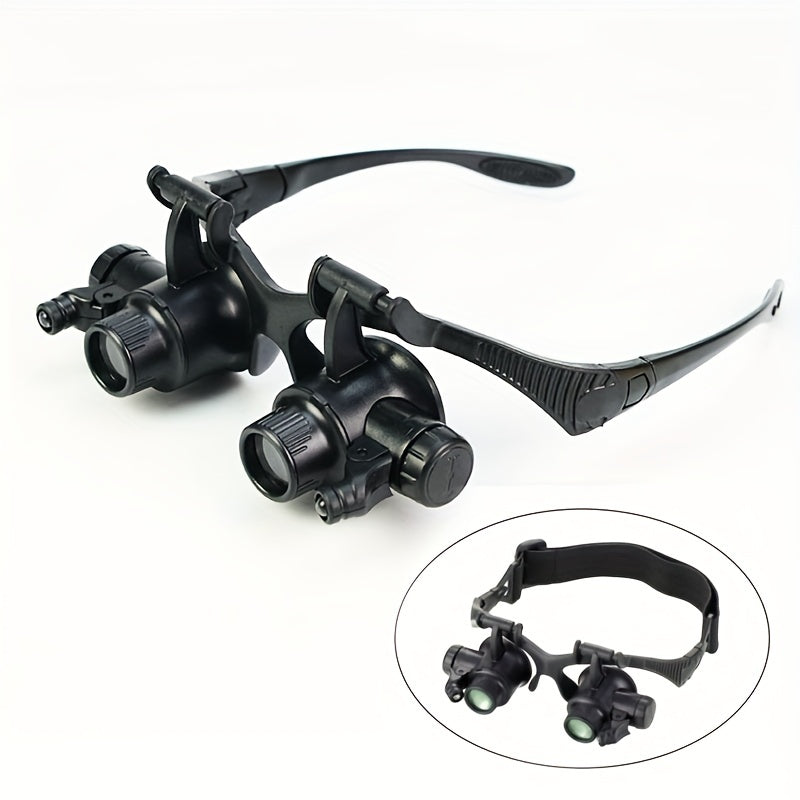 Jewelry Magnifying Glass with Four High-Power Lenses for Watch Repair