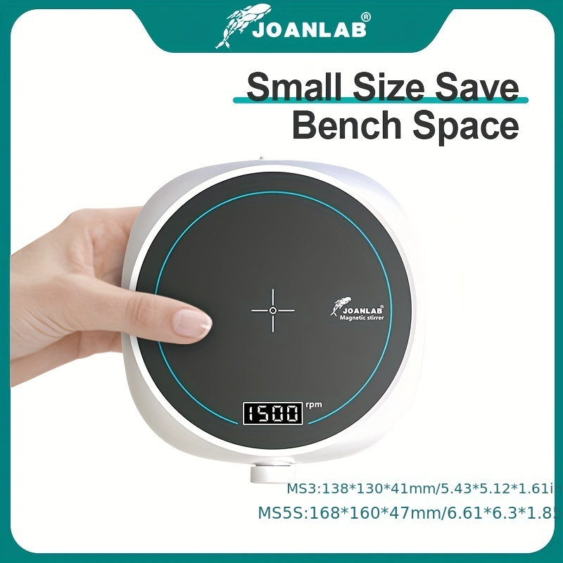 Digital Magnetic Stirrer with LED Display Laboratory Equipment Black 110V 220V